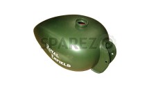 Royal Enfield Battle Green Army Deluxe Petrol Tank