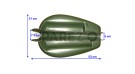 Royal Enfield Battle Green Army Deluxe Petrol Tank - SPAREZO