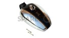 Royal Enfield Bullet Custom Deluxe Petrol Tank Chromed Black - SPAREZO