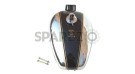 Royal Enfield Bullet Custom Deluxe Petrol Tank Chromed Black - SPAREZO