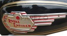 Royal Enfield Standard Bullet Black Petrol Tank - SPAREZO