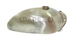 Royal Enfield Interceptor Raw Steel Petrol Tank Reproduction - SPAREZO