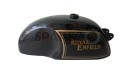 Royal Enfield Cafe Racer Black Painted 4 Gallon Petrol Tank - SPAREZO