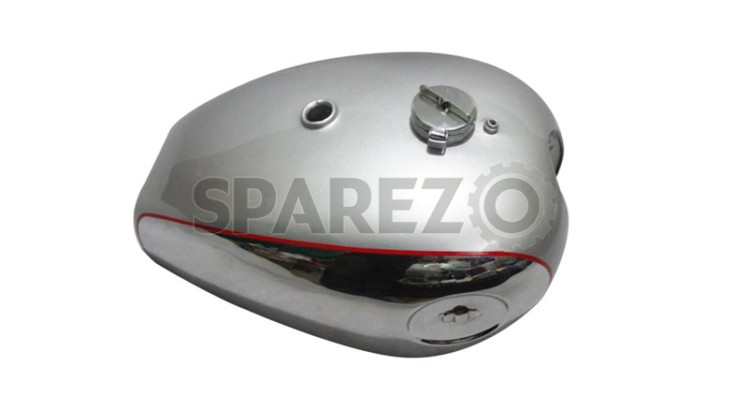 BSA Goldstar DBD32 DBD34 Gas Fuel Petrol Tank Chromed Silver Painted with Cap - SPAREZO