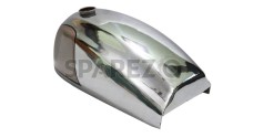 Norton Dominator Wideline Steel Gas Fuel Petrol Tank Chrome + Paint Model - SPAREZO