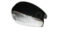 BSA A7 A10 Black Painted Chrome Petrol Tank High Quality - SPAREZO