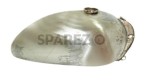 Vintage Royal Enfield Interceptor Raw Steel Petrol Tank Reproduction - SPAREZO