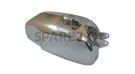 Royal Enfield Cafe Racer Clubman Continental GT Gas Fuel Petrol Tank Chrome - SPAREZO