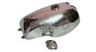 Yamaha SR500 Manx Style Chromed Gas Fuel Petrol Tank Polished - SPAREZO