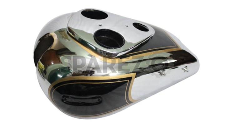 Ariel Square Four 4F Gas Fuel Petrol Tank Painted And Chrome Plated - SPAREZO