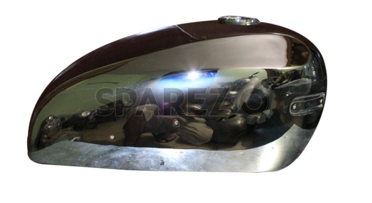 Ariel SQ4 Mark II Square Four 4H 4G Model Gas Fuel Petrol Tank Chrome Plated - SPAREZO