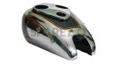 Ariel 500cc Red Hunter Gas Fuel Petrol Tank Chromed And Painted Black - SPAREZO