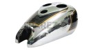 Ariel 500cc Red Hunter Gas Fuel Petrol Tank Chromed And Painted Black - SPAREZO