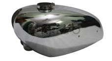 1930s Panther 600cc Sloper M100 M120 Chrome Gas Fuel Petrol Tank Reproduction - SPAREZO