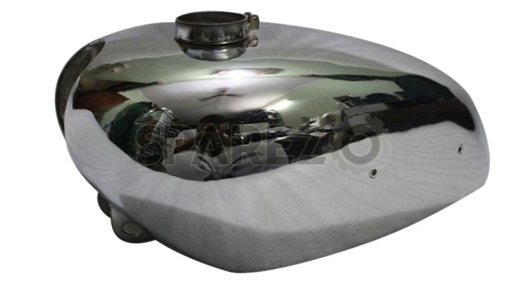 1930s Panther 600cc Sloper M100 M120 Chrome Gas Fuel Petrol Tank Reproduction - SPAREZO