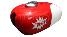 BSA A65 Spitfire Hornet Firebird Scrambler Gas Fuel Petrol Tank Painted Decals - SPAREZO