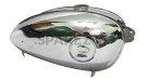 BSA C10 C11 C12 C11G 250cc Plunger Model Gas Fuel Petrol Tank Chromed - SPAREZO