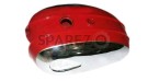 60S Reproduction BSA C15 B40 SS80 SS90 Red Paint + Chrome Plated Petrol Tank HQ - SPAREZO