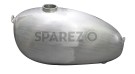 BSA Triumph B40 B44 B50 Trial Scrambler Raw Steel Iron Gas Fuel Petrol Tank - SPAREZO