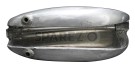 BSA Triumph B40 B44 B50 Trial Scrambler Raw Steel Iron Gas Fuel Petrol Tank - SPAREZO