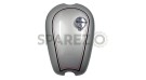 New Norton ES2 Silver Painted Petrol Tank With 2 Side Holes For Knee Pads + Cap - SPAREZO