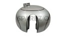 New Norton ES2 Silver Painted Petrol Tank With 2 Side Holes For Knee Pads + Cap - SPAREZO