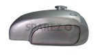 New Norton MANX Triton Silver Painted Petrol Tank With Cap - SPAREZO