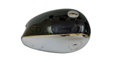 New BSA A7 A10 Black Painted Chrome Gas Fuel Petrol Tank