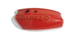 New BSA A65 Thunderbolt Lightning Orange and White Painted Gas Petrol Tank 1970 - SPAREZO