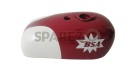 New BSA Spitfire Hornet 2 Gallon Maroon and White Painted Gas Fuel Petrol Tank - SPAREZO