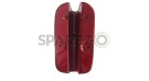 New BSA Spitfire Hornet 2 Gallon Maroon and White Painted Gas Fuel Petrol Tank - SPAREZO