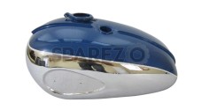 New BSA A65 2 Gallon Blue Painted Chrome Petrol Tank 1968-69 US Specifications