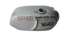 Norton Commando Roadster silver Painted With Logo Steel Gas Tank(Repro) - SPAREZO