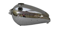 New BSA B31 Chrome Gas Fuel Petrol Tank Ready to Paint - SPAREZO