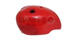 New BSA A65 Spitfire 4 Gallon Red Painted Steel Gas Fuel Petrol Tank - SPAREZO