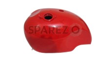 New BSA A65 Spitfire 4 Gallon Red Painted Steel Gas Fuel Petrol Tank - SPAREZO