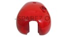 New BSA A65 Spitfire 4 Gallon Red Painted Steel Gas Fuel Petrol Tank - SPAREZO