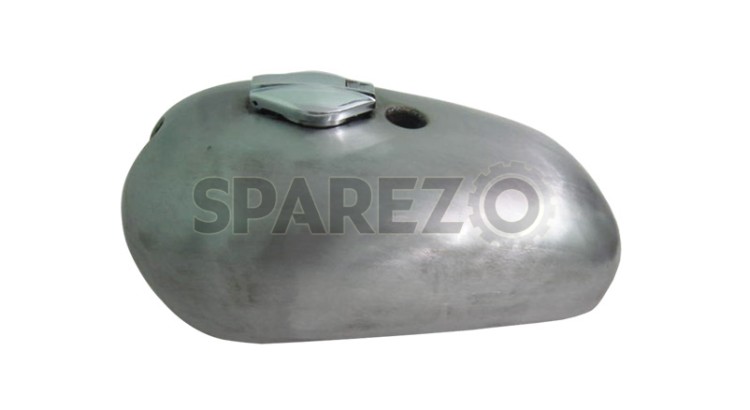 BSA A65 Spitfire Hornet 2 Gallon Raw Gas Fuel Petrol Tank + Petrol Cap - SPAREZO