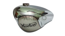 Norton Model 7 Dominator Chromed + Painted Gas Fuel Petrol Steel Tank - SPAREZO