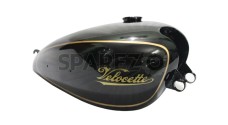 Velocette Mac Motorcycle Fuel Gas Petrol Tank Repro Painted Pinstriped W/ Decals - SPAREZO