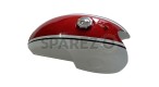 Benelli Mojave Cafe Racer 260 360 Petrol Fuel Tank - White Red Paint - SPAREZO