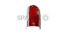 Benelli Mojave Cafe Racer 260 360 Petrol Fuel Tank - White Red Paint - SPAREZO
