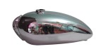 New Royal Enfield Trials Chrome Steel Petrol Tank - SPAREZO