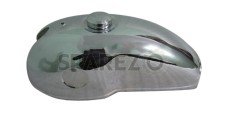 Benelli Mojave Chromed Gas Fuel Tank Honda CB Kawasaki Yamaha Caferacer With Cap