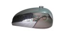 Norton Dominator Model 88 99 Wideline Chrome & Silver Painted Fuel Tank With Cap - SPAREZO