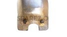 Norton Commando Fastback Petrol Fuel Gas Tank Raw With Chrome Cap & Petrol Taps - SPAREZO