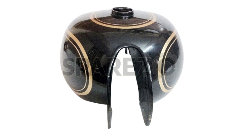 New Royal Enfield Black Painted Petrol Fuel Gas Tank 14 Litre With Logo ...