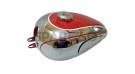 New Horex Regina Red Painted Chrome Reproduction Petrol Tank Vintage - SPAREZO