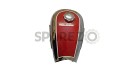 New Horex Regina Red Painted Chrome Reproduction Petrol Tank Vintage - SPAREZO