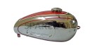 New Horex Regina Red Painted Chrome Reproduction Petrol Tank Vintage - SPAREZO
